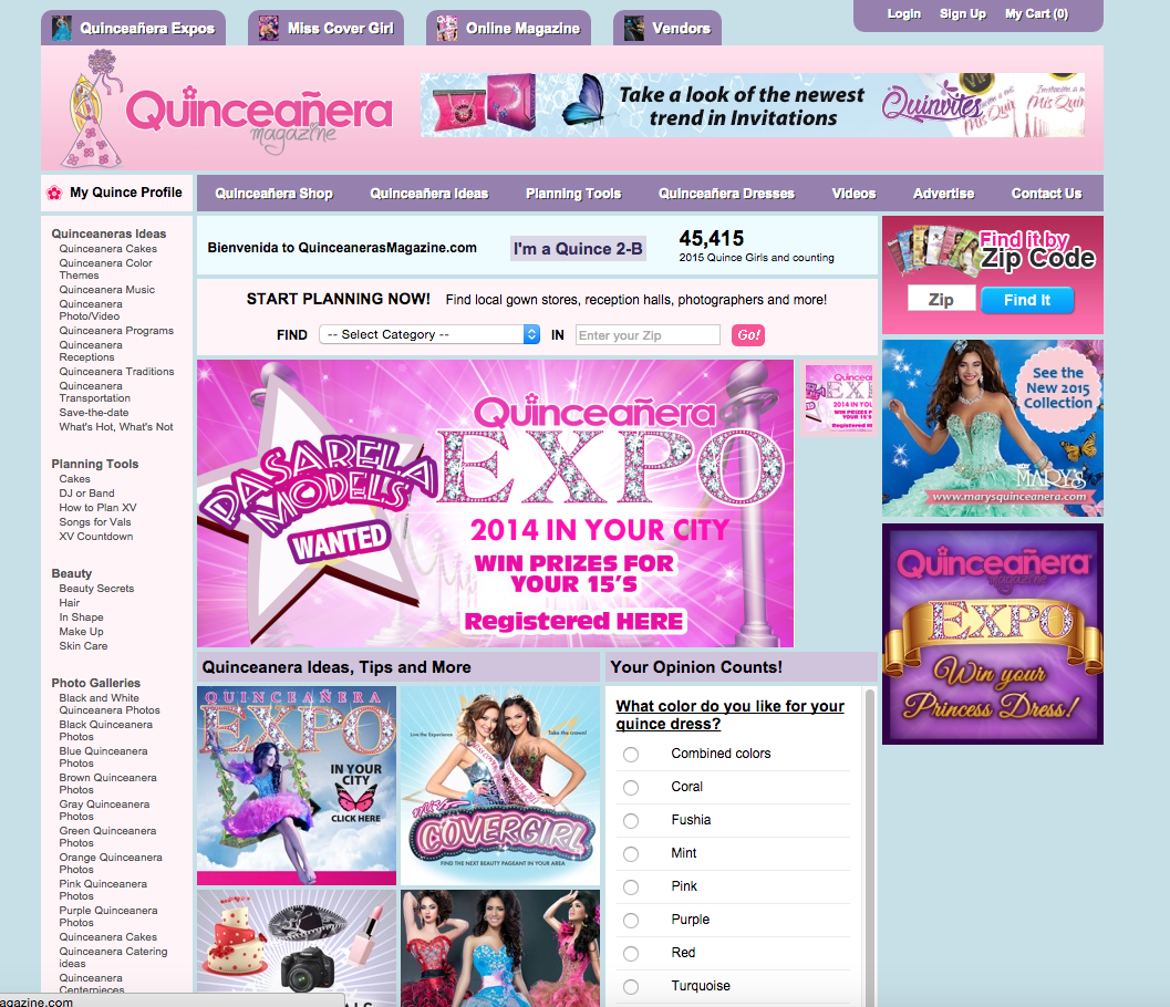 Quinceañeras Magazine