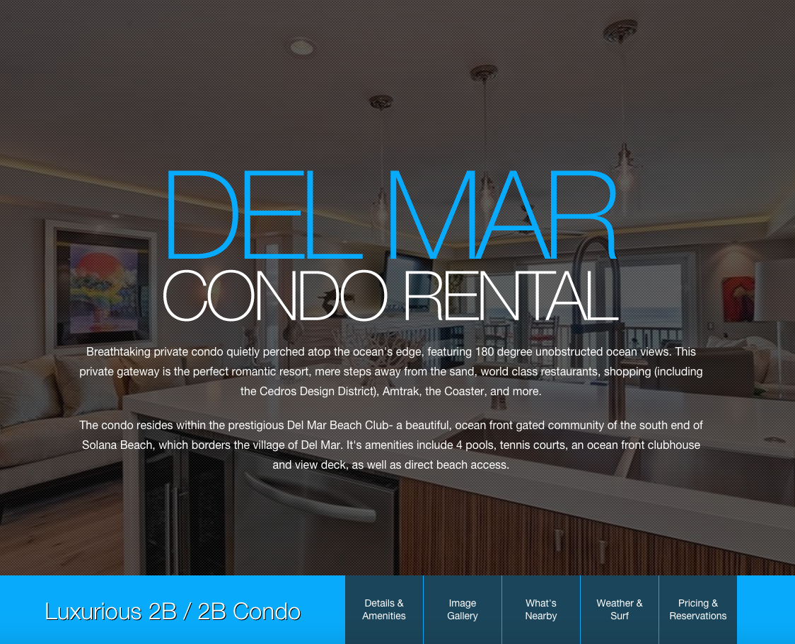 Del Mar Condo Rental