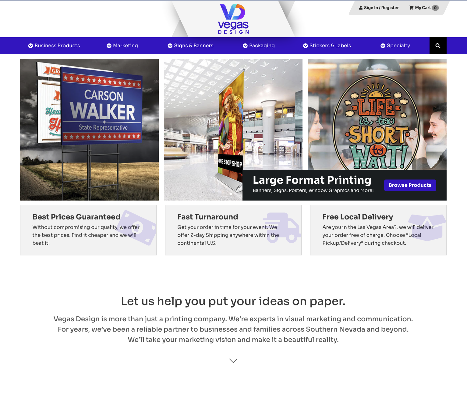 Vegas Design & Print